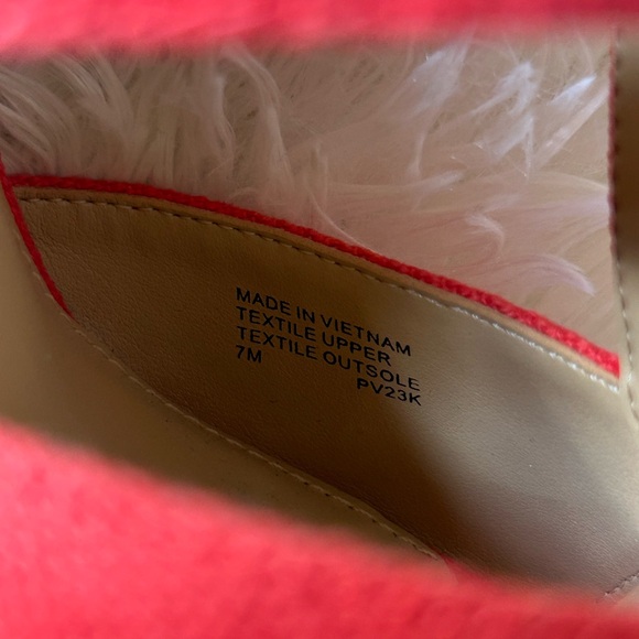 Michael Kors Coral Cutout Canvas Espadrille Wedge Sandals with Gold Zip - Picture 11 of 16